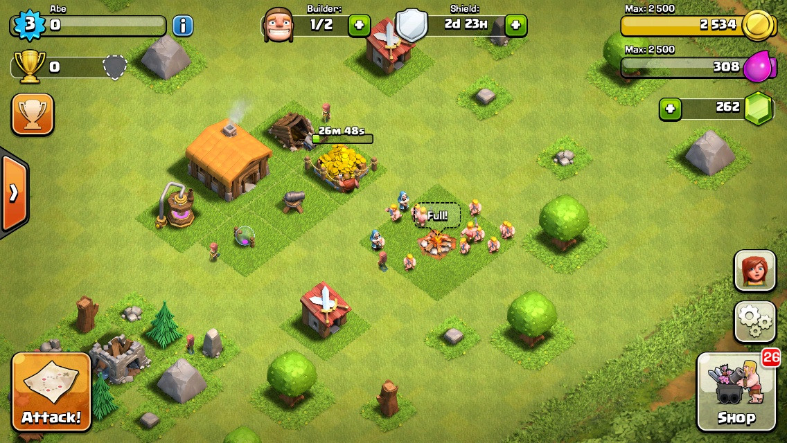 Clash Of Clans Fully Upgraded